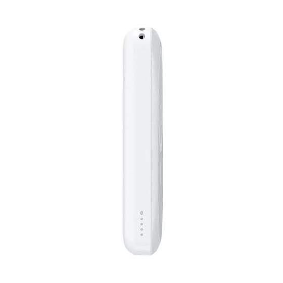Зовнішній акумулятор VEGER 10000 mAh with wireless charging compatible with MagSafe PD QC3.0 2A 20W MagOn (VP1151 / W1151) white Київ