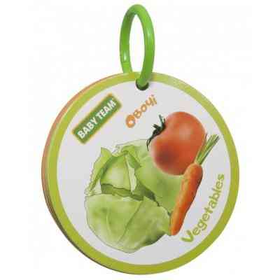 Развивающая игрушка Baby Team Игрушка-книжка Фрукты-овощи (8730) Винница