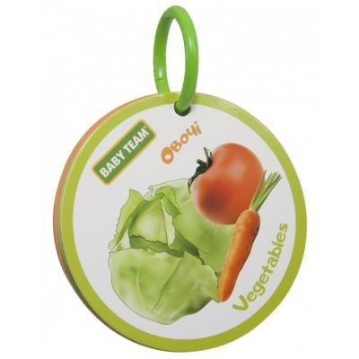 Развивающая игрушка Baby Team Игрушка-книжка Фрукты-овощи (8730) Винница - изображение 1