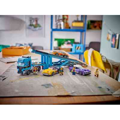 Конструктор LEGO City Грузовик-транспортер со спортивными авто (60408) Винница