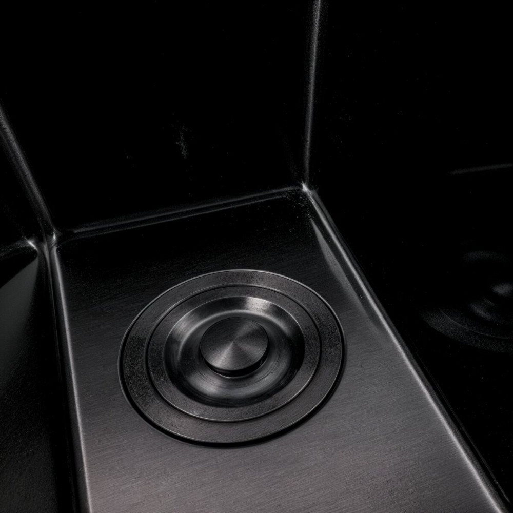 Кухонна мийка 25*40 PVD чорна VALESO Handmade (3,0/0,8) Коломыя - изображение 4