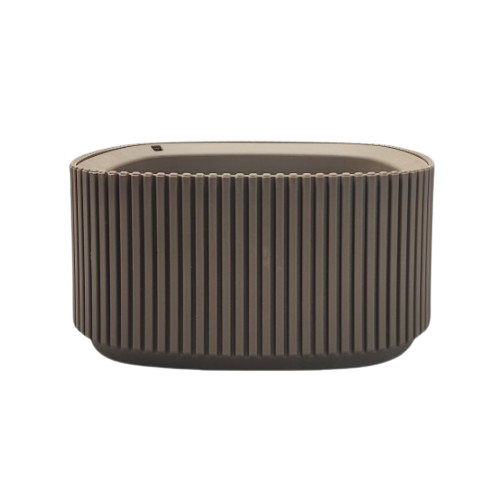 Вазон Pera Aranjman 1,8л квадратний коричневий ELIF Житомир - изображение 1