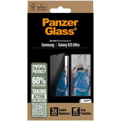Скло захисне PANZERGLASS Privacy Samsung Galaxy S25 Ultra Ultra-Wide Fit (PG_PGRPUWFG38488) Вінниця