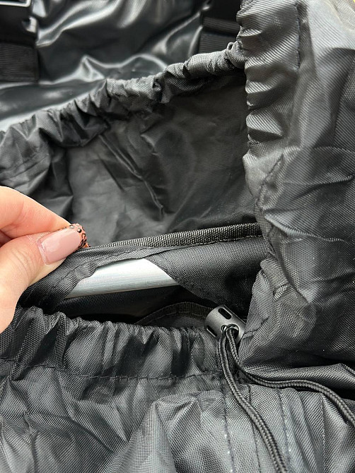 Каркасний рюкзак чорний 120л, система molle, водонепроникний, матеріал оксфорд, для військових Львів - фото 8