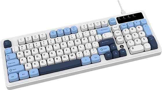 Клавіатура Ajazz AF98 Black USB-C Glacier Blue (AF98-GB) ( 13437 ) Харьков