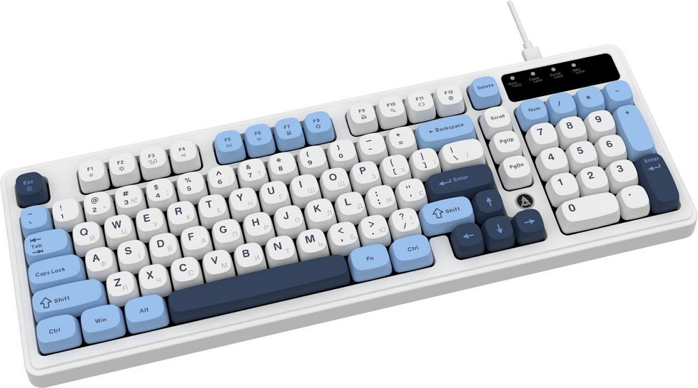 Клавіатура Ajazz AF98 Black USB-C Glacier Blue (AF98-GB) ( 13437 ) Харків - фото 4