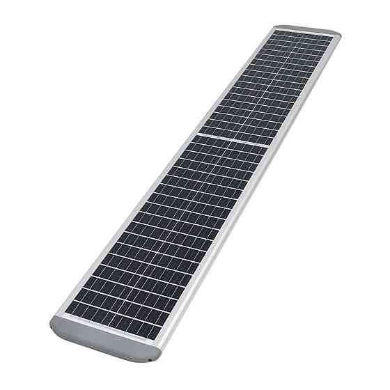 SOLAR LED-ліхтар Anern AN-SLV-150W,150W,18V 150W,486LED, 960WH LiFePO4, 210lm/w, 120°, заряд 8 ч, разряд 4 часа, IP66. Aluminium + Київ