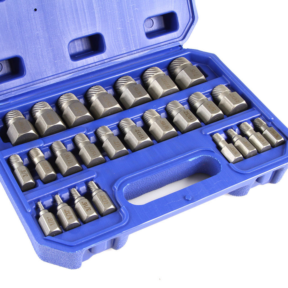 Набор экстракторов для выкручивания сломанных болтов и гаек 25 предметов Mar-Pol (M58661) Нововолынск - изображение 3