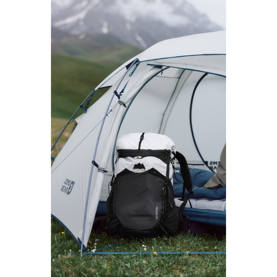 Рюкзак туристичний Naturehike Helium CNK2450XB016, 40 л, білий, L Київ - фото 14