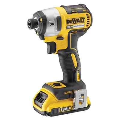 Шуруповерт DeWALT 18V XR Li-Ion, 2x2Ah, бесщеточный, 205 Нм, 3250 об/мин, кейс (DCF887D2) Винница