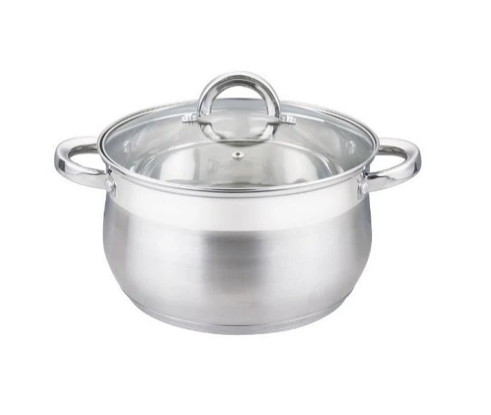 Кастрюля нержавійка 4л з кришкою Харків - фото 2