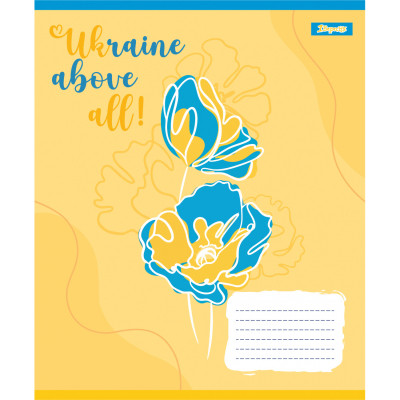 Зошит 1 вересня Ukraine above all А5 24 аркушів клітинка (768226) Вінниця - фото 2