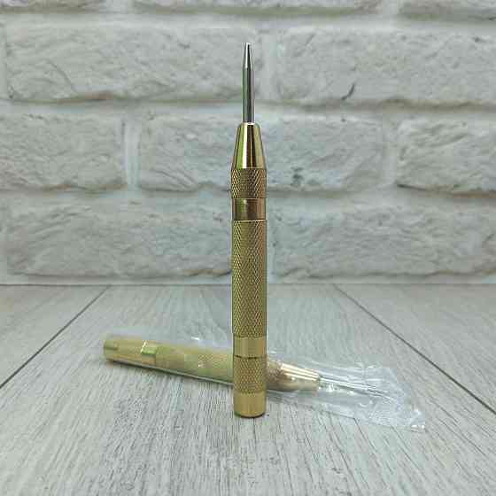 Автоматичний кернер-пробійник по металу — ударний ударний інструмент з пружиною, без молотка Харків