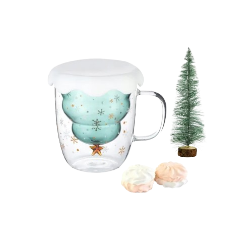 Чашка Новий рік 320мл скло KAMILLE Житомир - фото 3