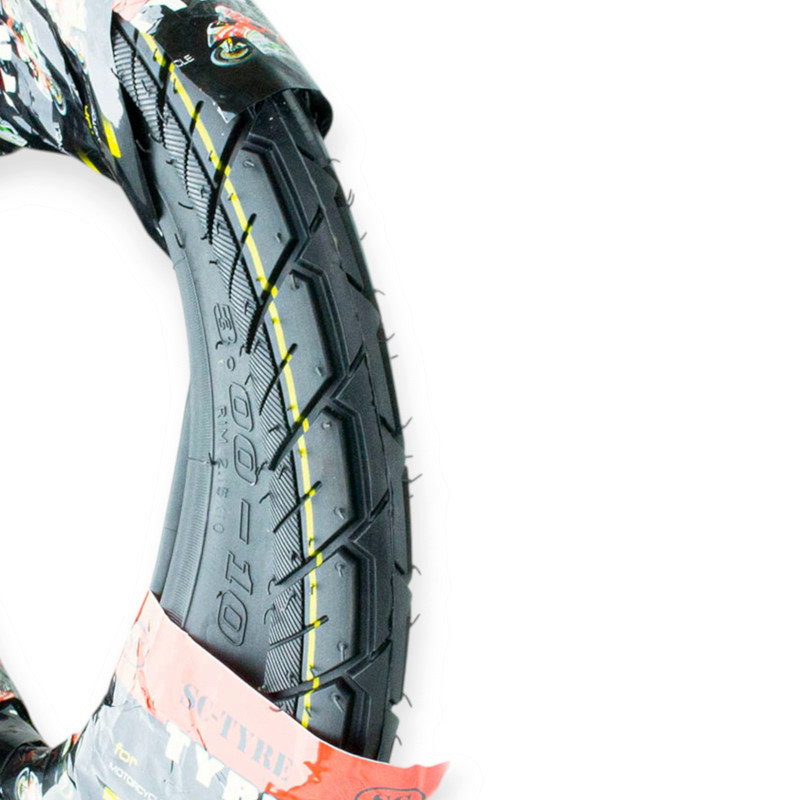 Шина 3.00-10 камерка SC (крас упак) З КАМЕРОЮ асфальт 171 мото Мукачево - фото 1