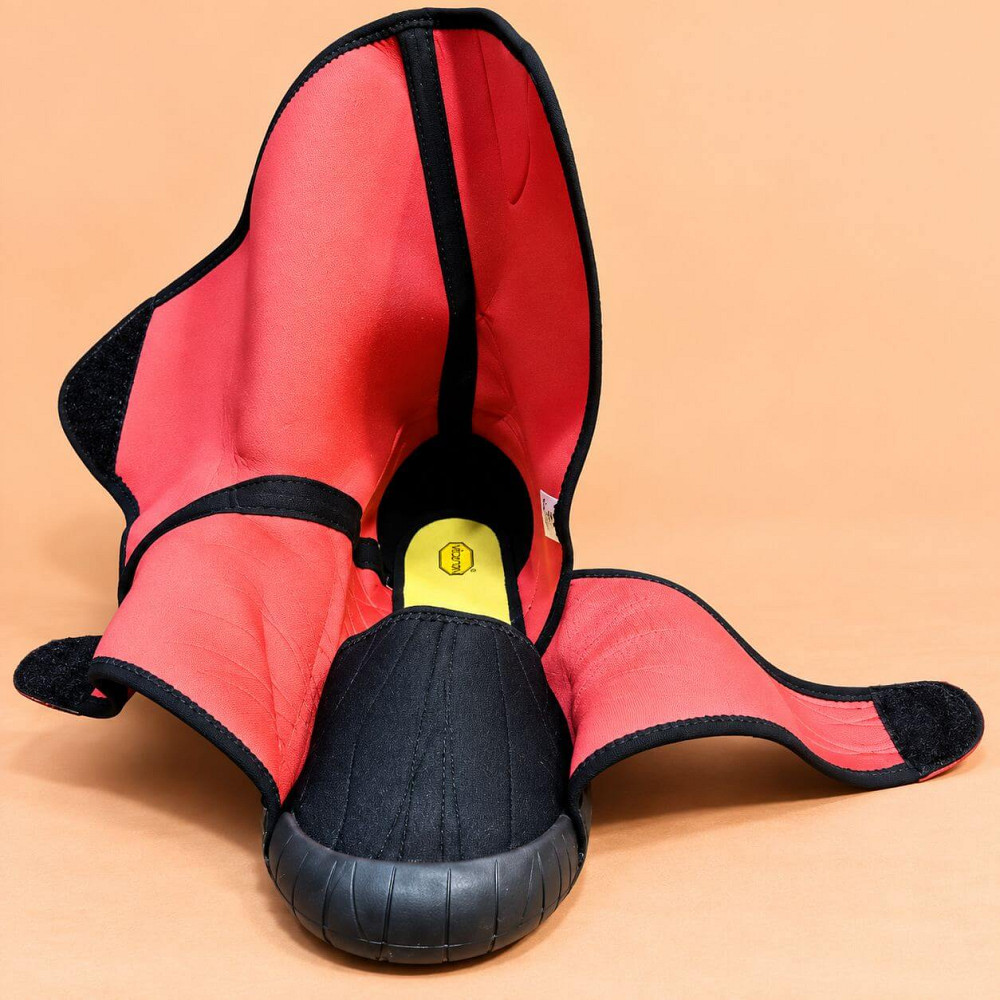 Ботинки чёрно-красные Furoshiki Vibram средней высоты, размер 40-41 Киев - изображение 2