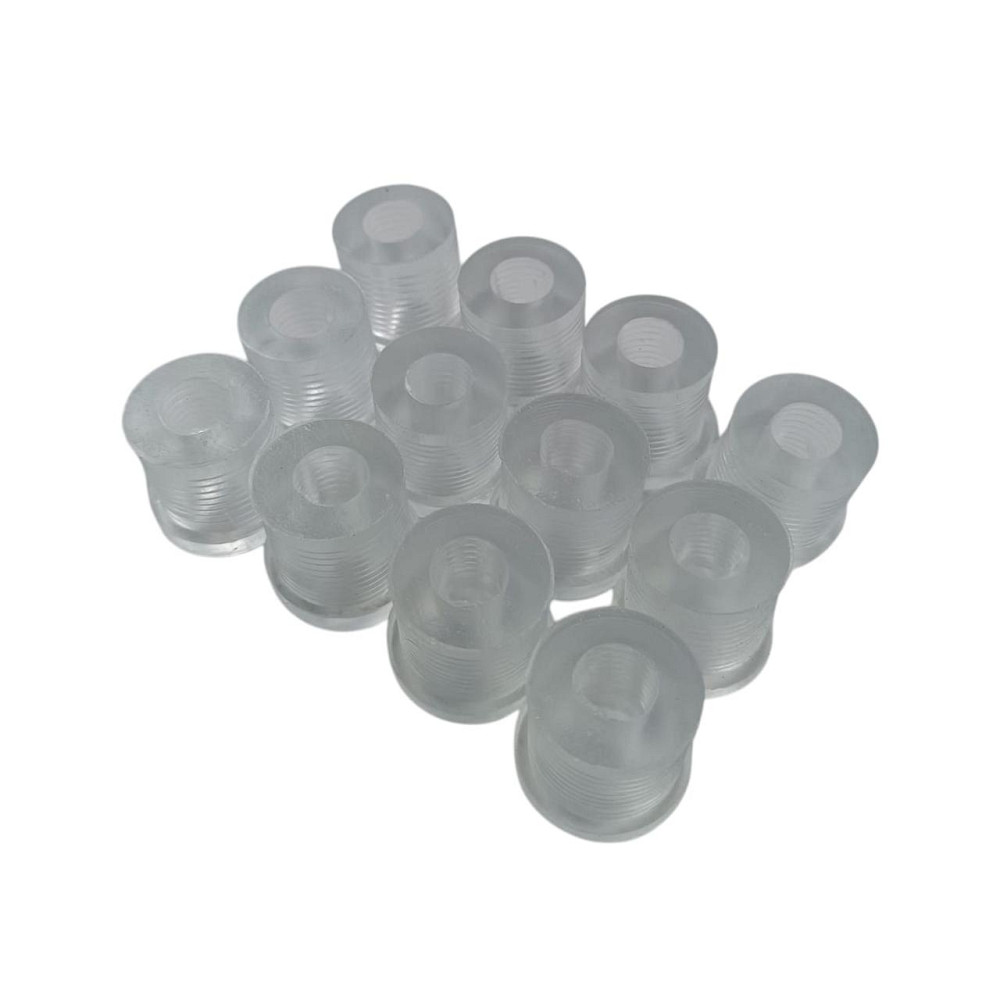 Втулка Москвич 408, 412, 2140, ІЖ-ОДА 2717, 27175 силікон (к-кт 12 шт) ресори Мукачево - фото 1