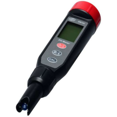 Тестер качества жидкостей Benetech кислотности и температуры (pH-метр), 0-14 pH (+/-0,1%) GM760 (GM760) Винница - изображение 1