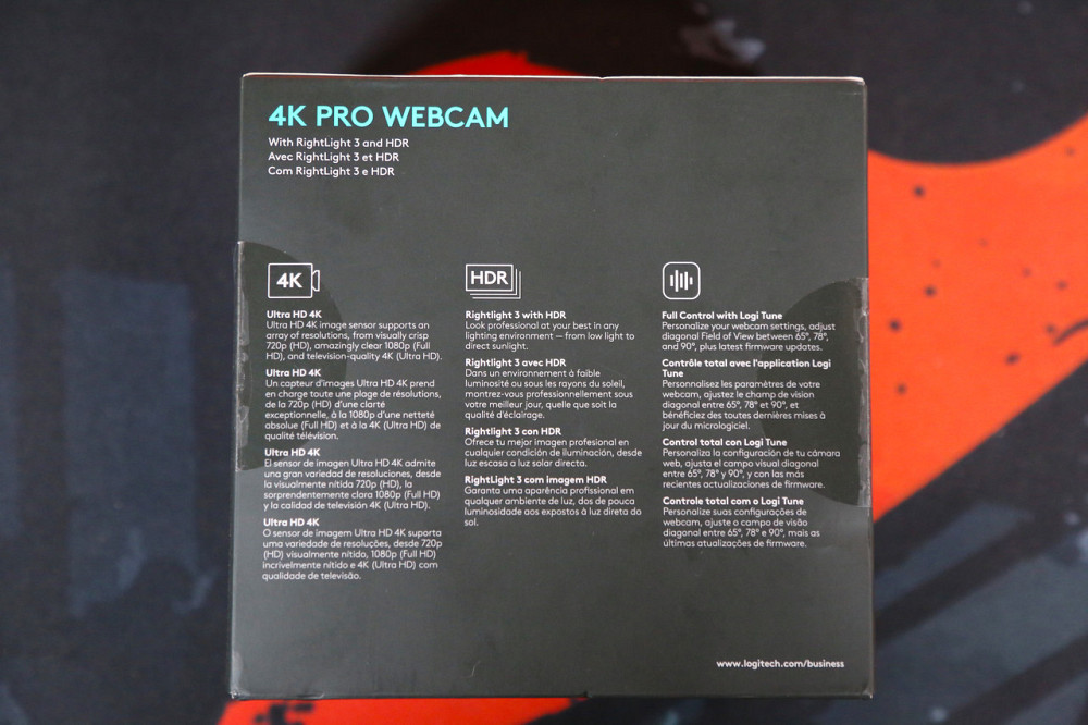 Новая оригинальная веб-камера Logitech BRIO 4K Pro, V-U0040 (в пломбах) Харьков - изображение 5