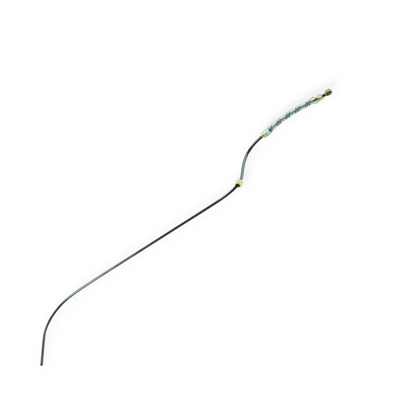 Трубка манометра масла (метал, резина в оплетке) (JFD) МТЗ Мукачево - изображение 1