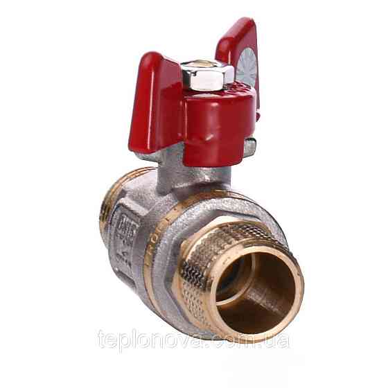 Кран кульовий прямий Q PROFESSIONAL 1/2" НН КБ PN40 QP153 Чернівці