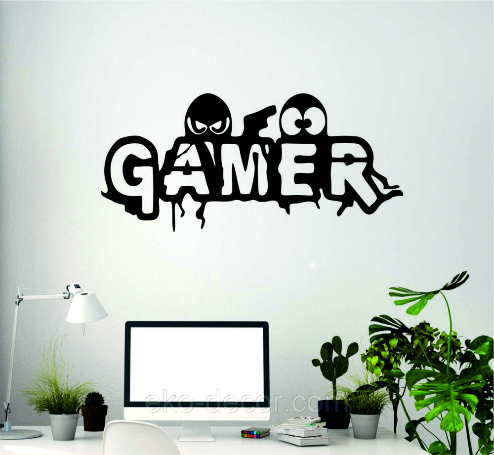 Декоративне настінне Панно «Геймер», Декор на стіну Київ - фото 2