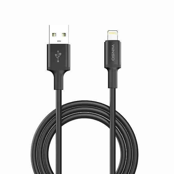 Кабель Winso Pro USB to Lightning TPE 1,2м чорний Львів