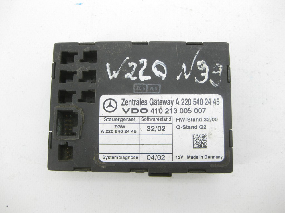 Mercedes-Benz  A2205402445 Блок gateway S-class short W220 S-class long V220 Одеса - фото 1