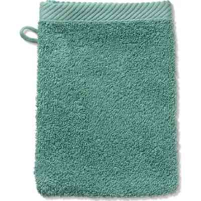 Рушник Kela рукавичка махрова для обличчя Ladessa, зелений нефрит, 15х21 см (23296) (00000026303) Вінниця