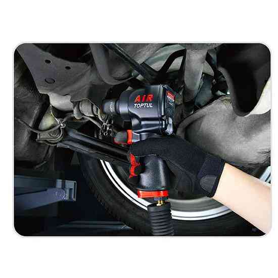 Пневмогайковерт 1/2" 900 Nm 10000об/мин 1,37кг супер-короткий Super Duty  TOPTUL KAAQ1665 Одеса