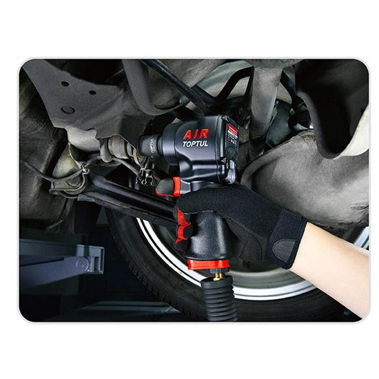 Пневмогайковерт 1/2" 900 Nm 10000об/мин 1,37кг супер-короткий Super Duty  TOPTUL KAAQ1665 Одеса - фото 2