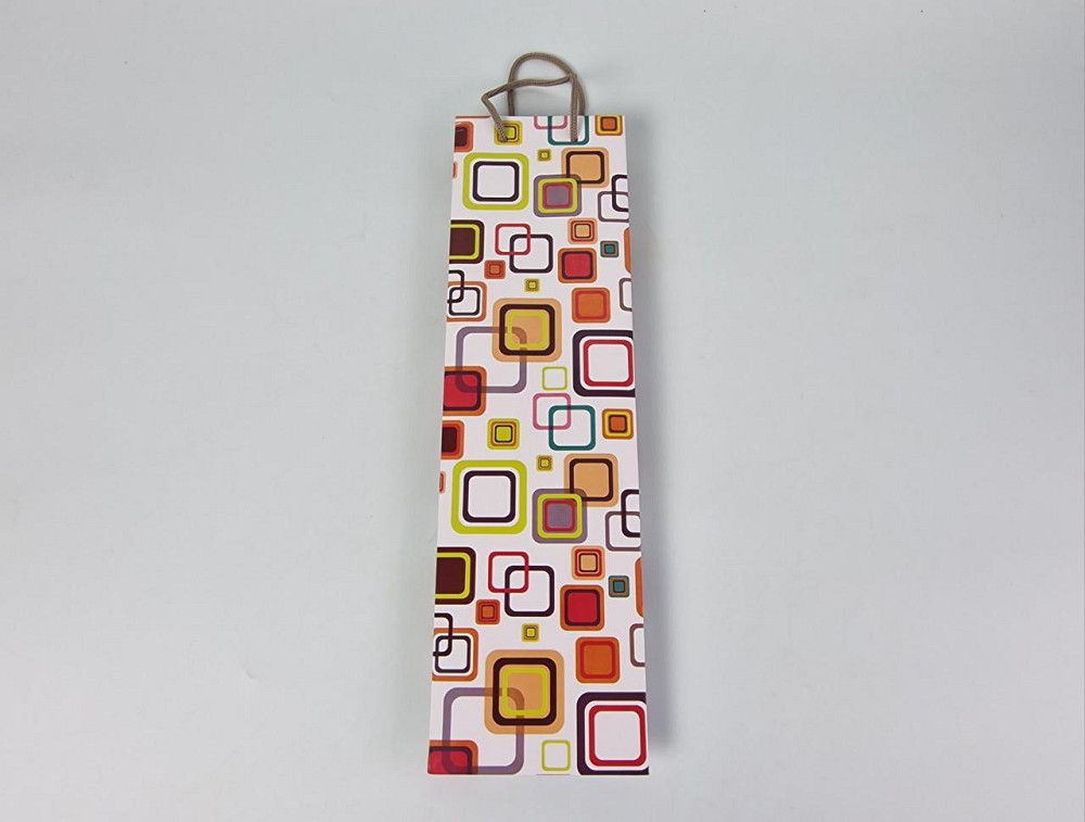 Подарочные бумажные пакеты под бутылку 12/9/36(артBUT-05) (12 шт) Харьков - изображение 2