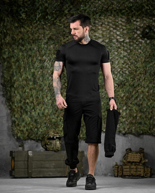 Літній тактичний костюм TRILON чорний ДЛ6583 Одеса - фото 5