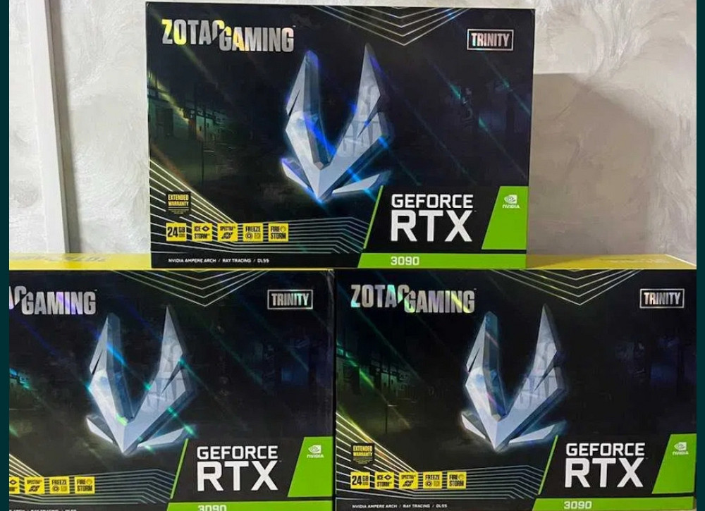 Видеокарта: Zotac GAMING GeForce RTX 3090 Trinity 24Gb. Киев - изображение 1
