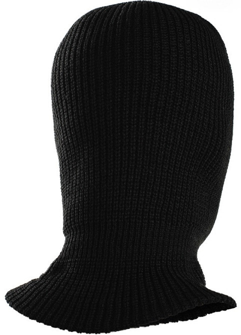 Універсальна Тактична Балаклава зимова з 3 отворами Mil-Tec від Sturm (12113002) Black Нововолинськ - фото 3