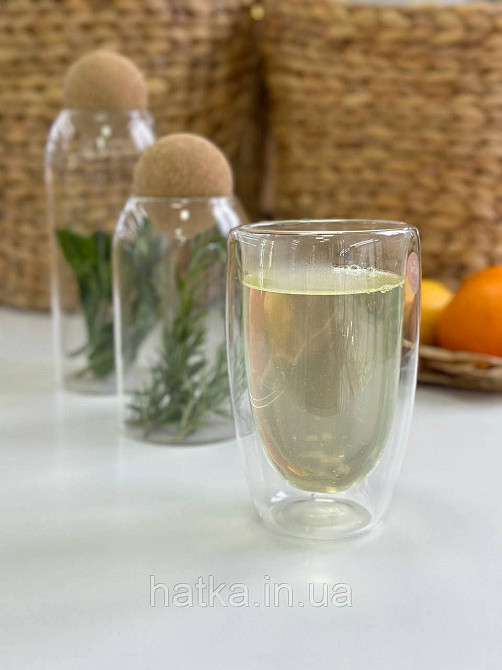 Кухоль чашка подвійне дно Olens "Біг Джон" 500 мл прозорий Київ - фото 3