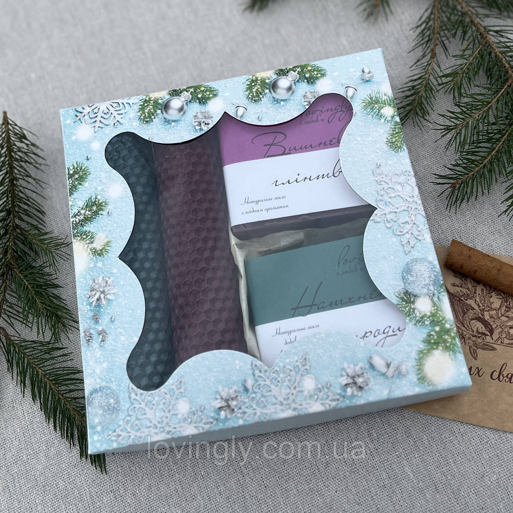 Подарунковий набір ручної роботи - мило з нуля та свічки з вощини Ірпінь - фото 9