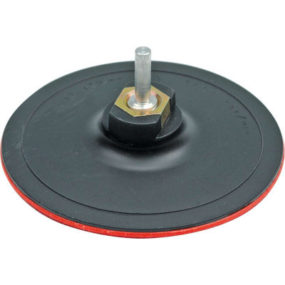 Круг зачистний Vorel шліфувальний на липучку, 125 мм + гайка М14, гвинт (08316) Вінниця - фото 1