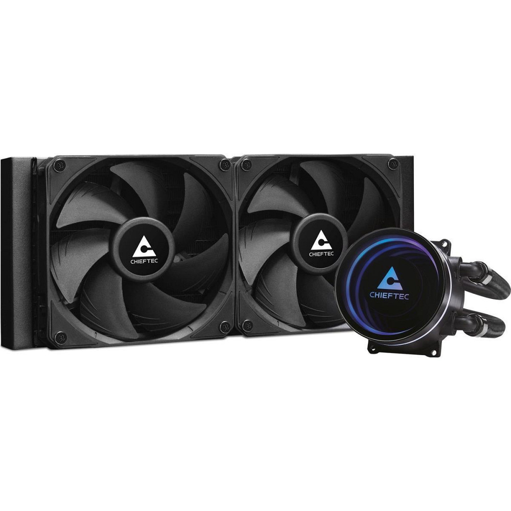 Система водяного охолодження Chieftec Iceberg 240 Dark (CLC-240-BLK) ( 12822 ) Харьков - изображение 1