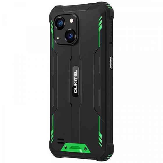 Смартфон Oukitel WP20 5.93" HD+ /4 GB / 32 GB / MTK Helio A22 / 6300 mAh / 13+5 Мп / IP69K / Green (6931940710657) Київ