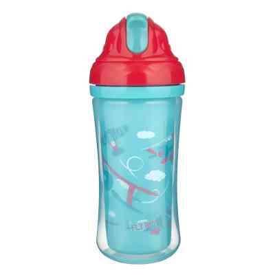 Поильник-непроливайка Canpol babies Самолет двойная стенка с силиконовой трубочкой 260 мл (74/052) Винница