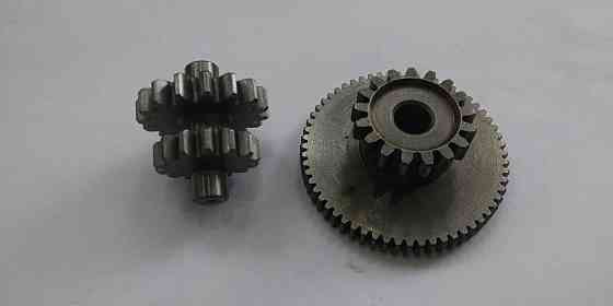 Шестерня електростартеру проміжна 4T CG/CB 200/250 (у зборі, під стартер 11 шліців) Київ