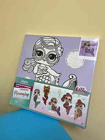 Картина за номерами "L.O.L. Surprise! Mermaids Miss Sea" KHO6263, 40х40 см Вінниця