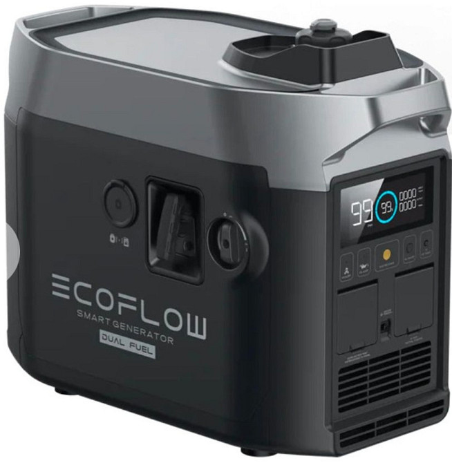 Ecoflow generator dual fuel, генератор 1.8кв. Київ - фото 1