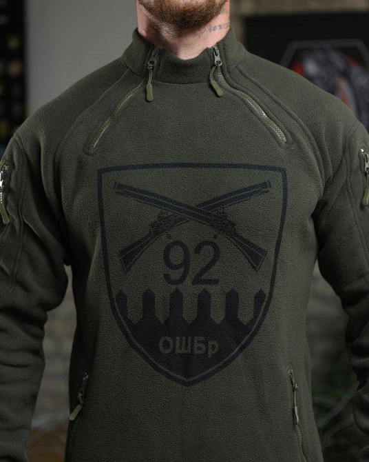 Тактическая флисовка MOTARO  92 ОШБр oliva ВТ6392 Одесса - изображение 9