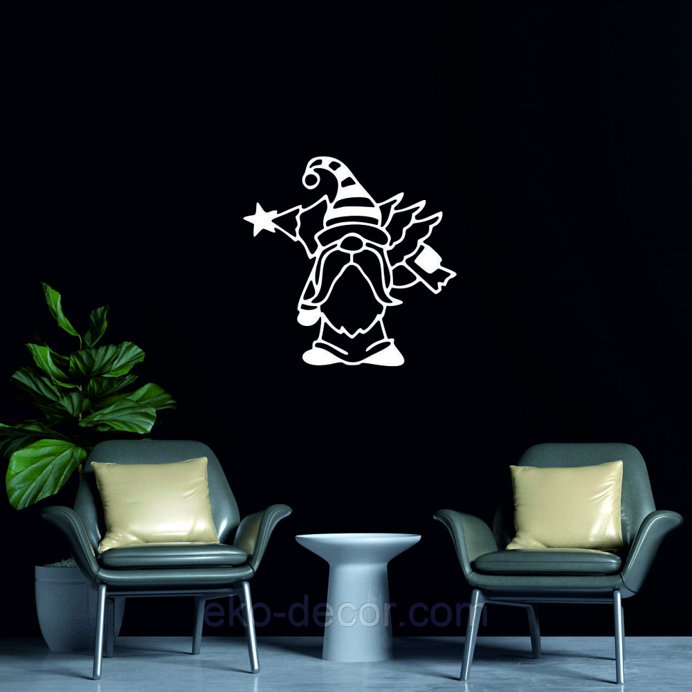 Декоративне настінне Панно «Гном», Декор на стену Київ - фото 7