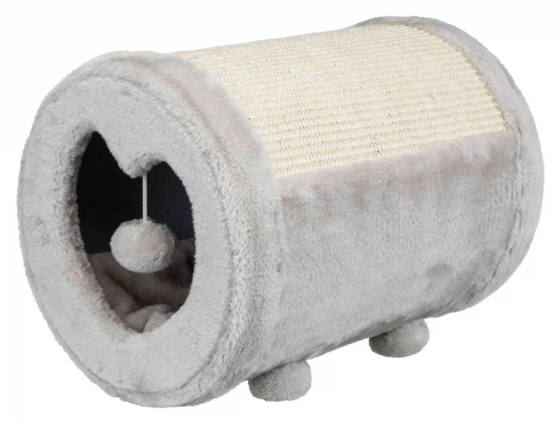 Будиночок - тунель з кігтеточкою і іграшкою для котів Trixie (Тріксі) Roll 27х39 см Запоріжжя