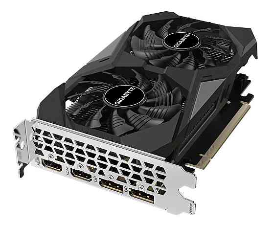 Відеокарта GF RTX 3050 6 GB GDDR6 WindForce OC V2 Gigabyte (GV-N3050WF2OCV2-6GD) ( Black ) Харьков