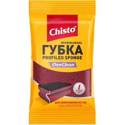 Губки кухонные Chisto OneClean Профилированная 1 шт. (4823098415428) Винница