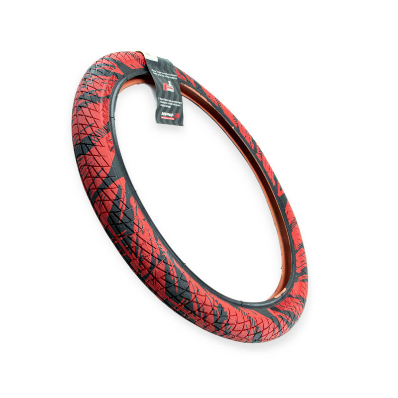 Шина 20*2,125 (Індія, контроль якості) 4602 FULL GRAPHIK BLACK, RED велосипедна Мукачево - фото 1